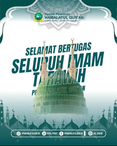 Delegasi Imam Tarawih PP Hamalatul Qur’an Siap Mengabdi di Masyarakat